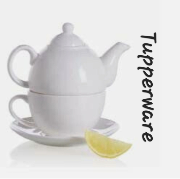 Tupperware Other - ☕️🫖NWT‼️ Tupperliving Fine China Teapot for One